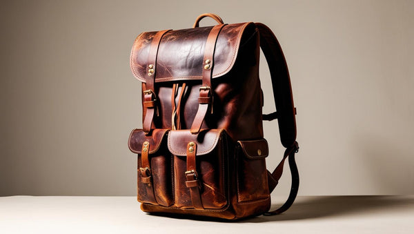 Explorer Leather Backpack