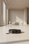 Premium black leather belt with polished buckle