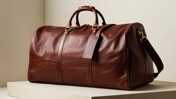 Premium Leather Duffle Bag