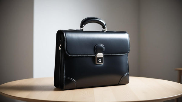 Sleek Leather Briefcase