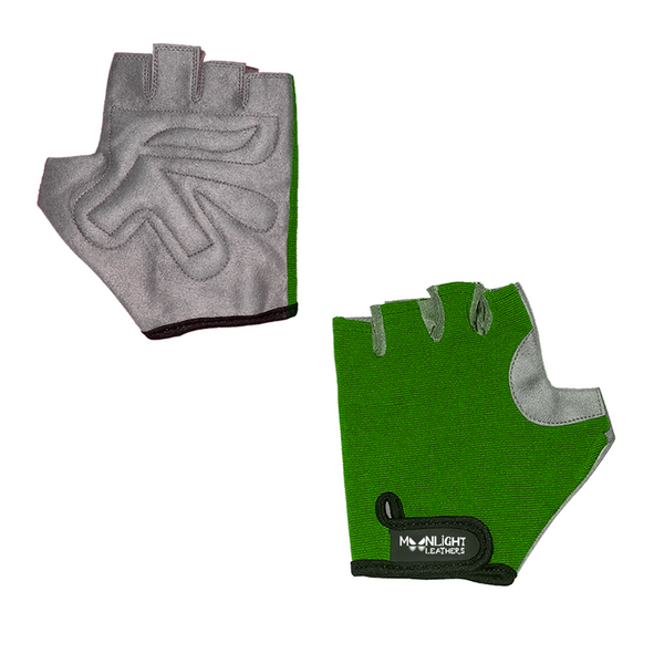 simple kid's cycling gloves - MoonLightLeathers
