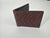 Pattern leather wallet