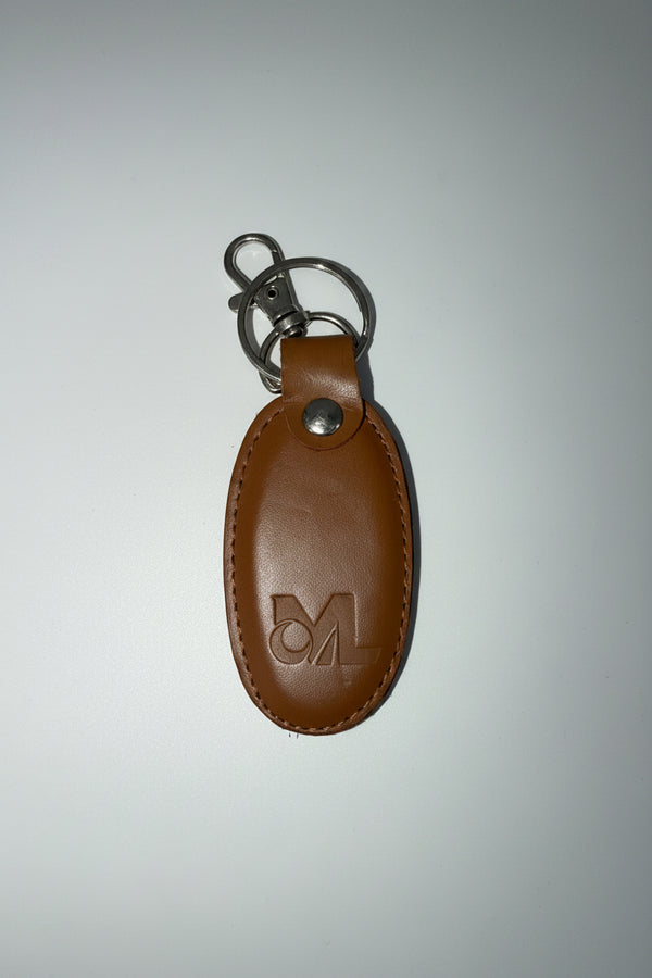 Oval keychain